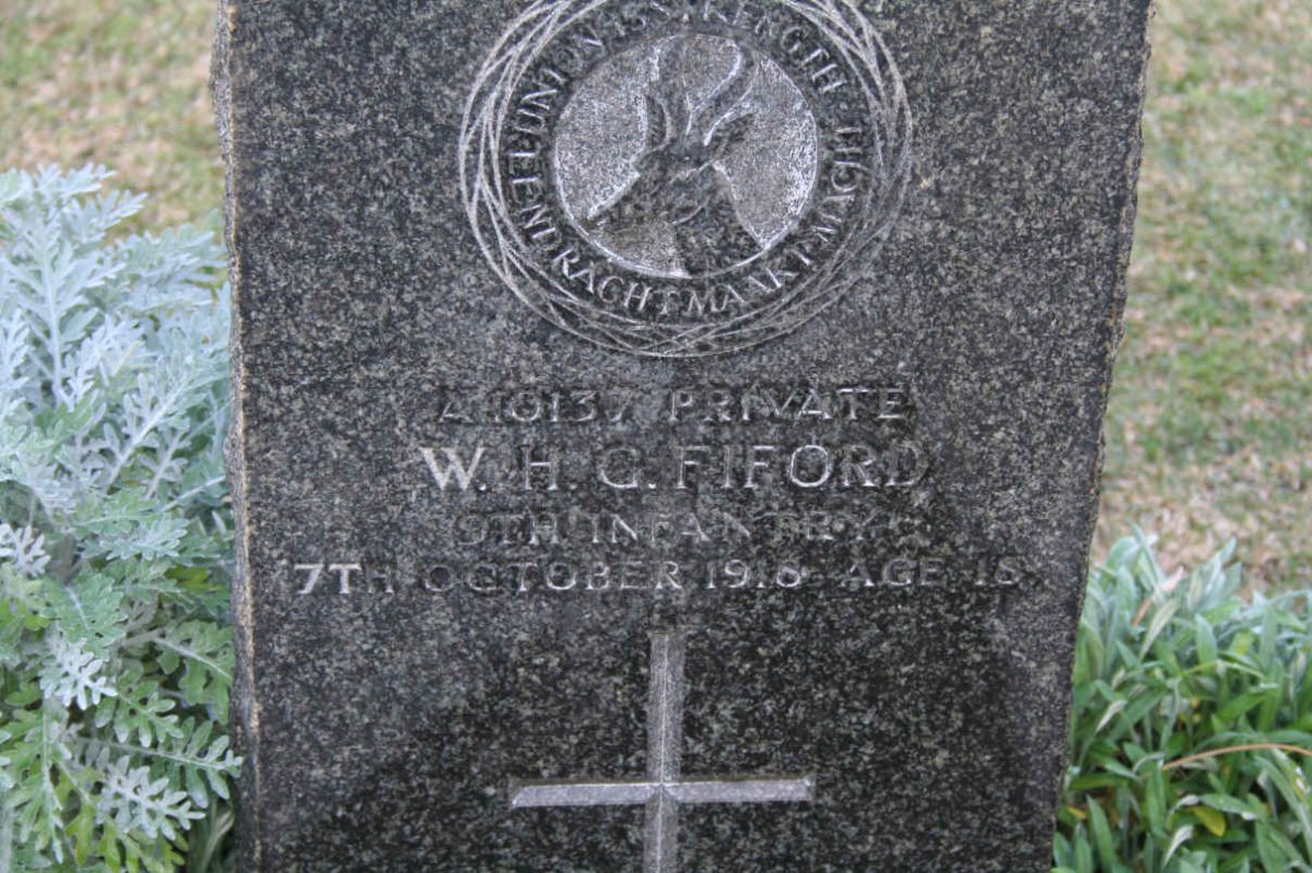 FIFORD W.H.G. -1918