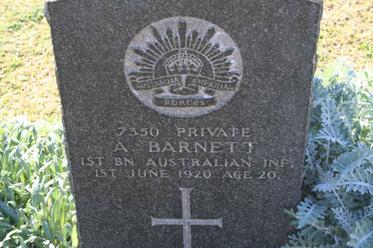 BARNETT A. -1920