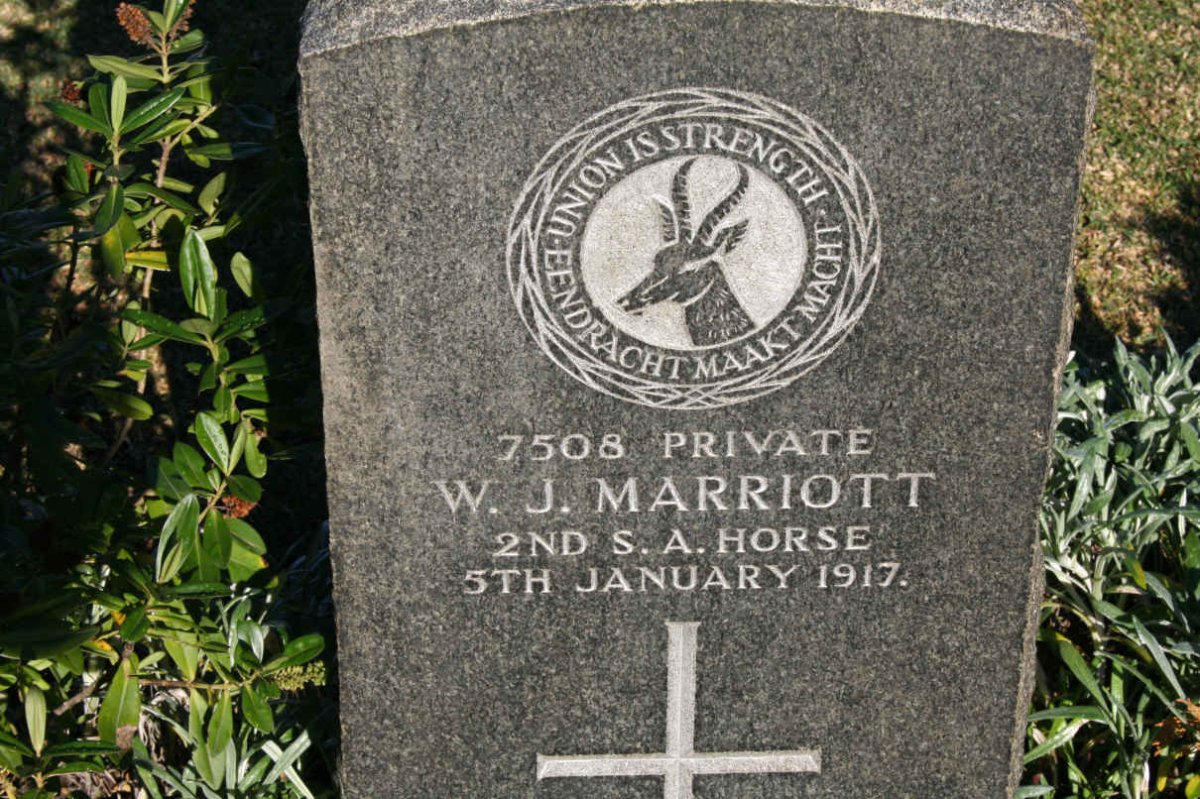 MARRIOTT W.J. -1917