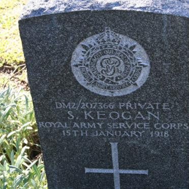 KEOGAN S. -1918