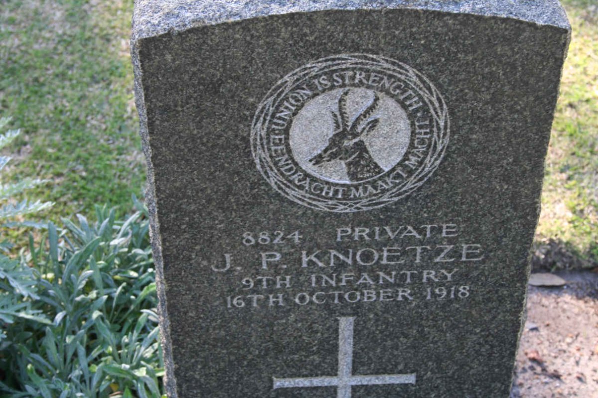KNOETZE J.P. -1918