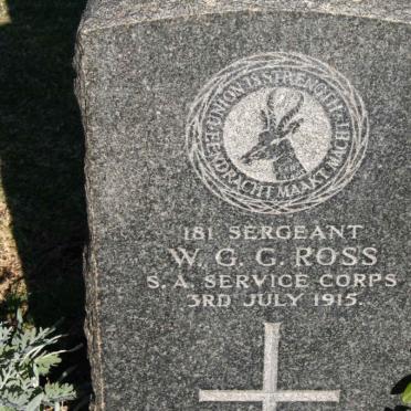 ROSS W.G.G. -1915