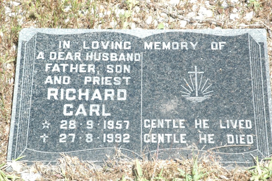 ? Richard Carl 1957-1992