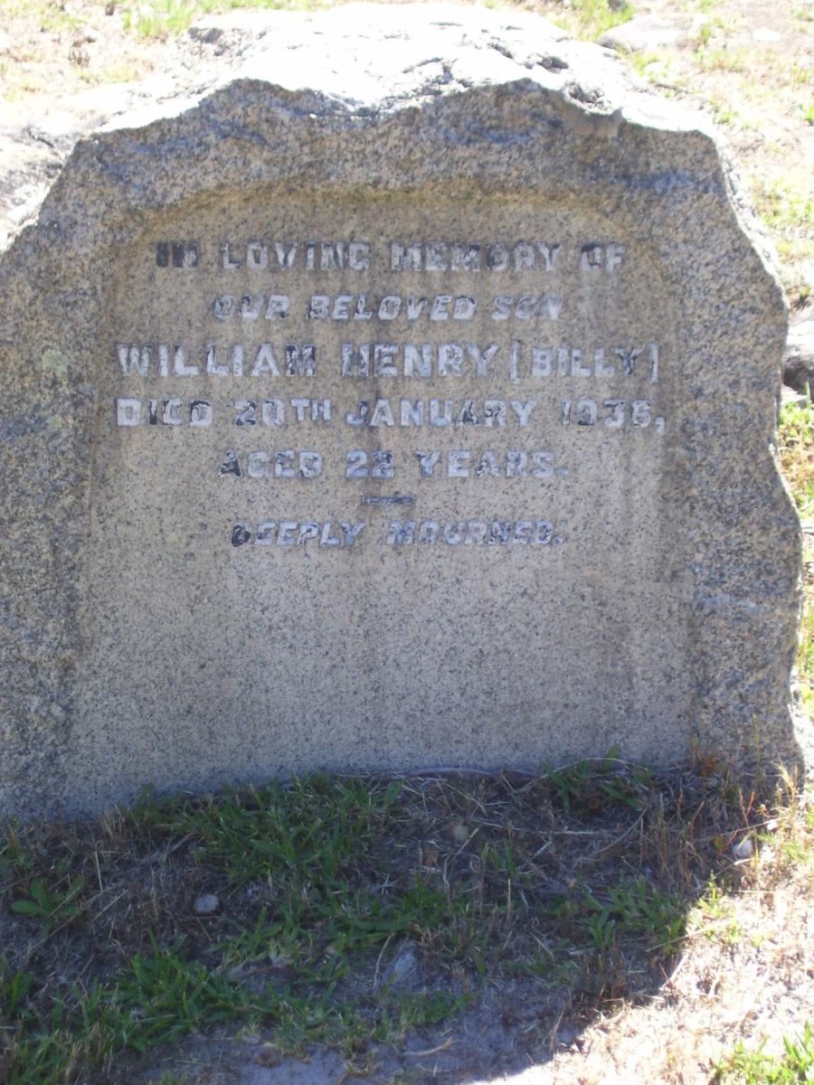 ? William Henry 1914-1936