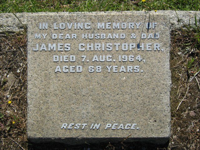 ? James Christopher -1964