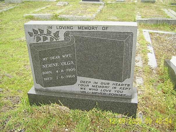 ? Nerine Olga 1906-1965