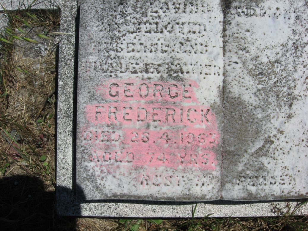? George Frederick -1963