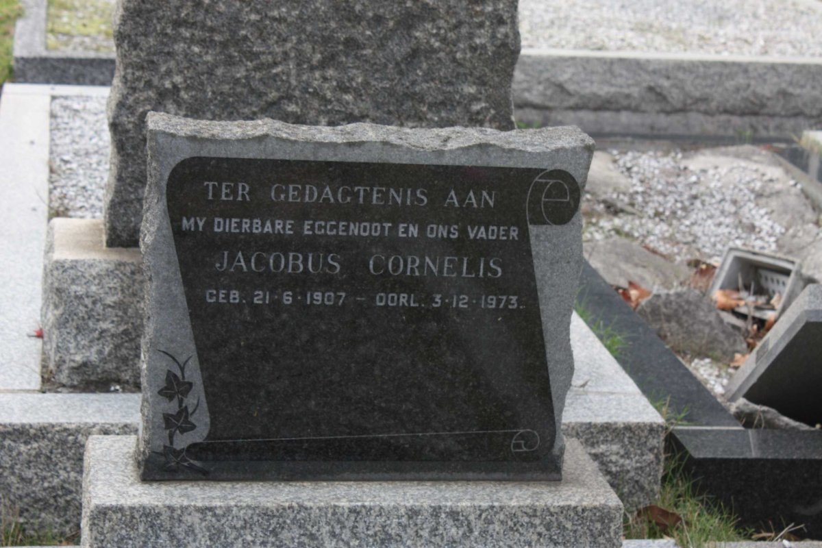 ? Jacobus Cornelis 1907-1973