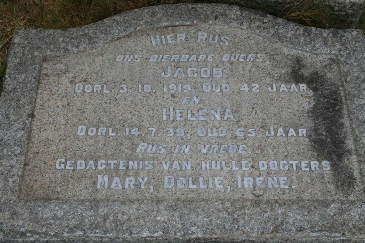 ? Jacob -1919 &amp; Helena -1939