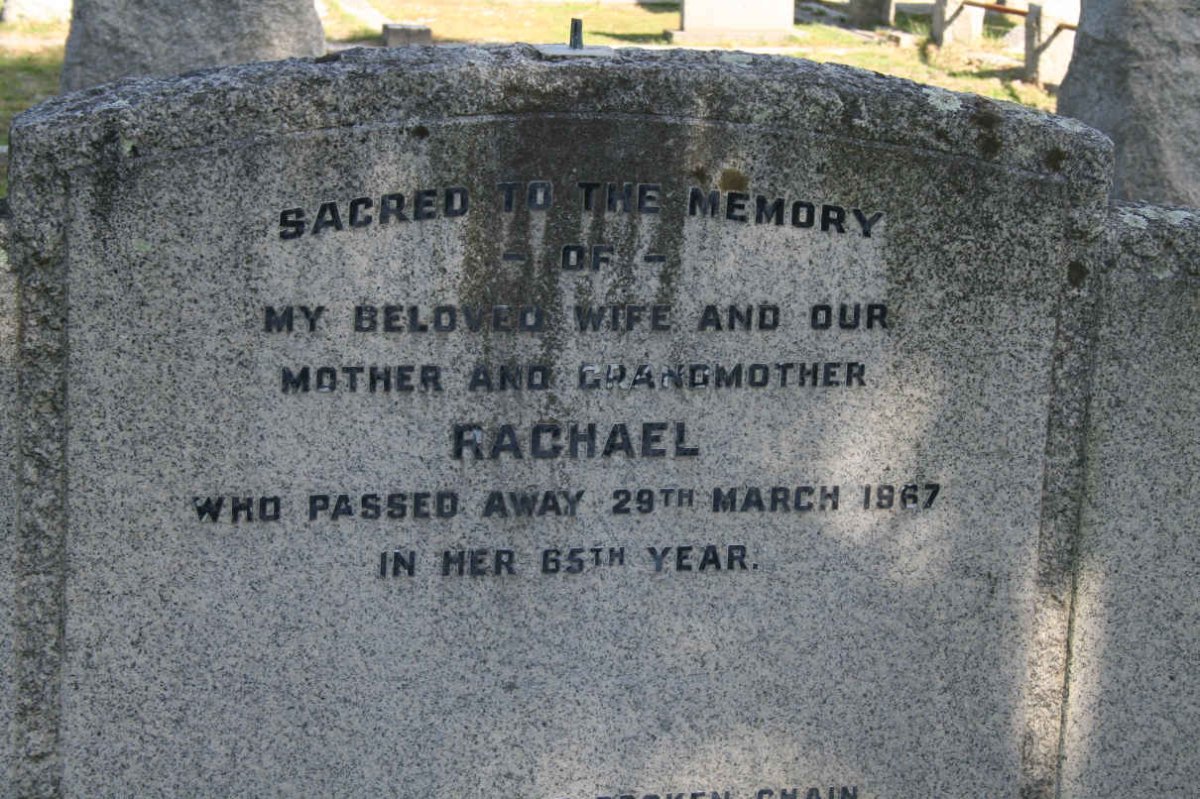 ? Rachael 1902-1967