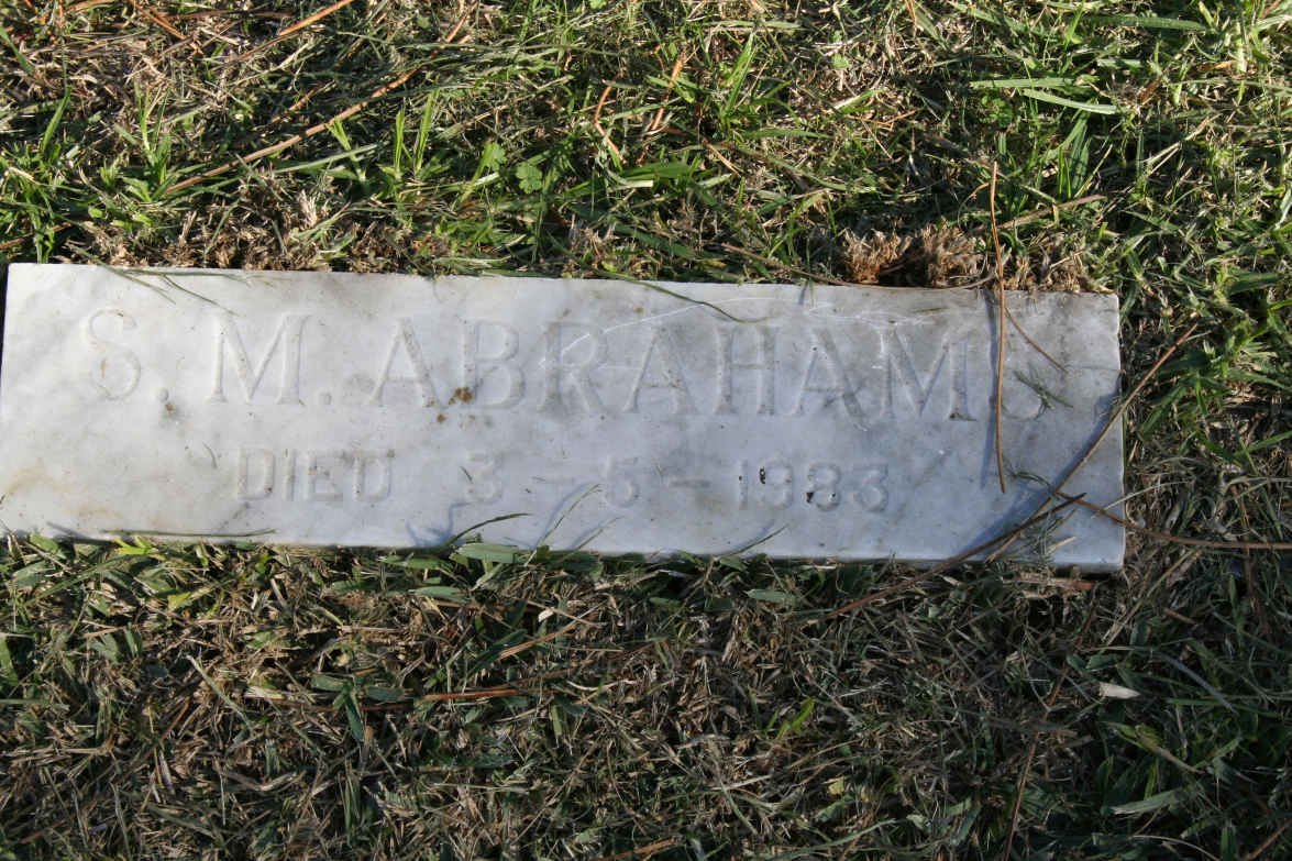 ABRAHAMS S.M. -1983