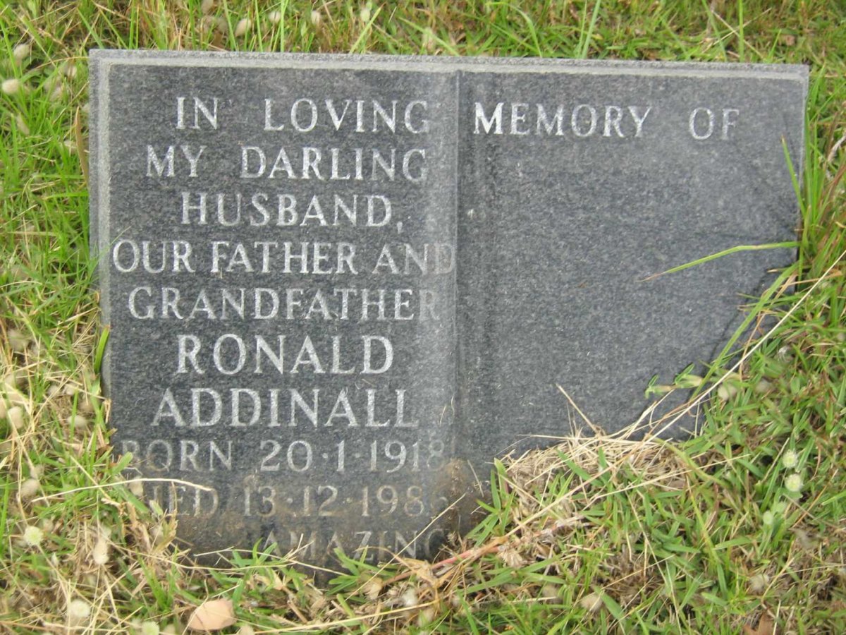 ADDINALL Ronald 1918-1986