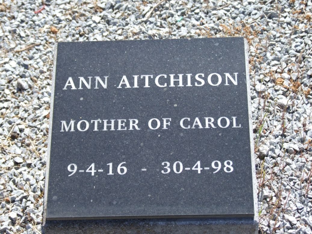 AITCHISON Ann 1916-1998