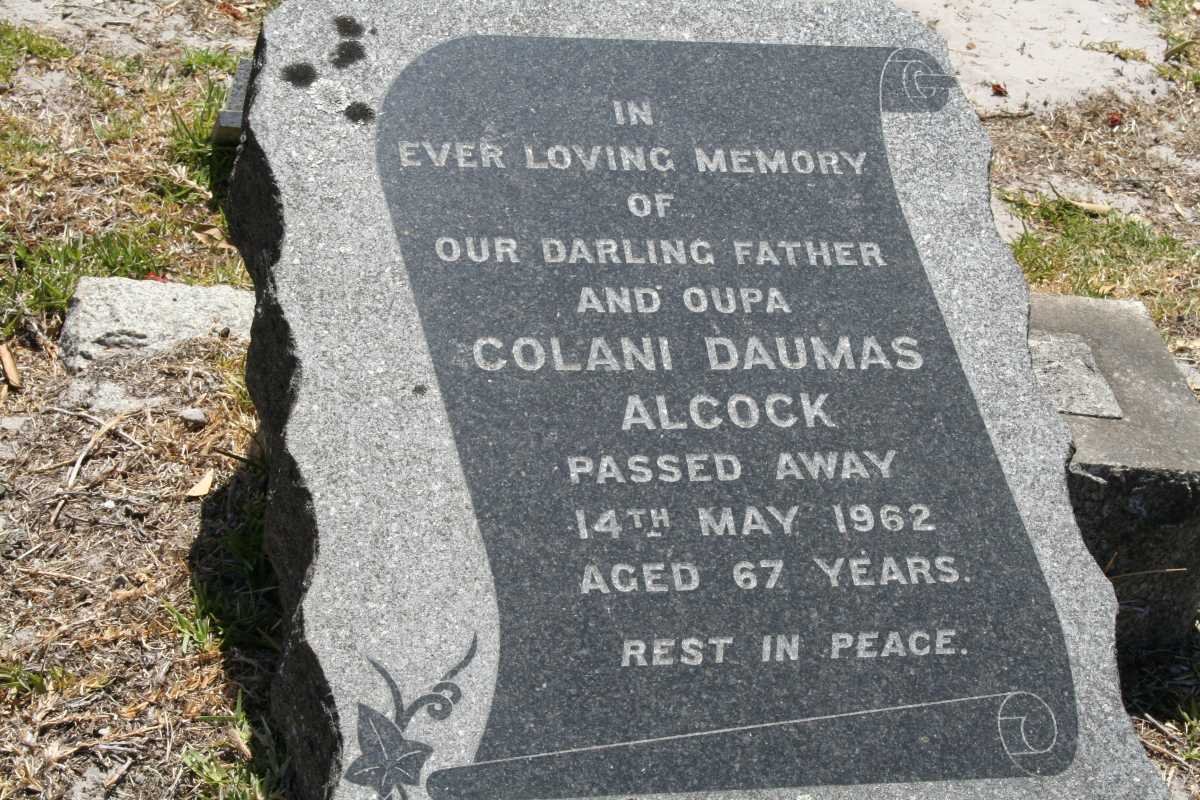 ALCOCK Colani Daumus -1962