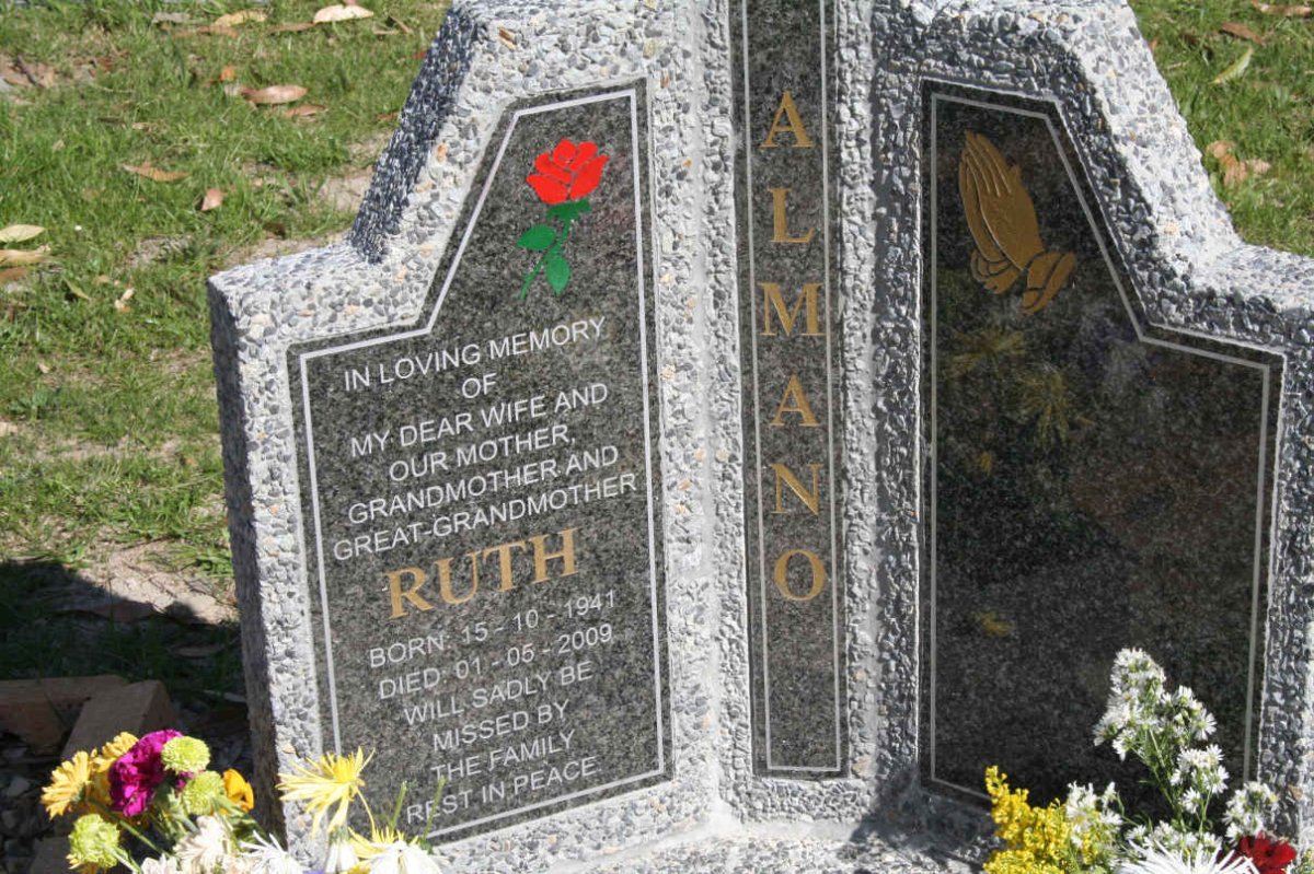 ALMANO Ruth 1941-2009