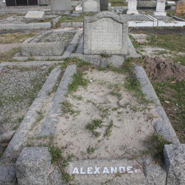 ALEXANDER Francis William 1878-1958