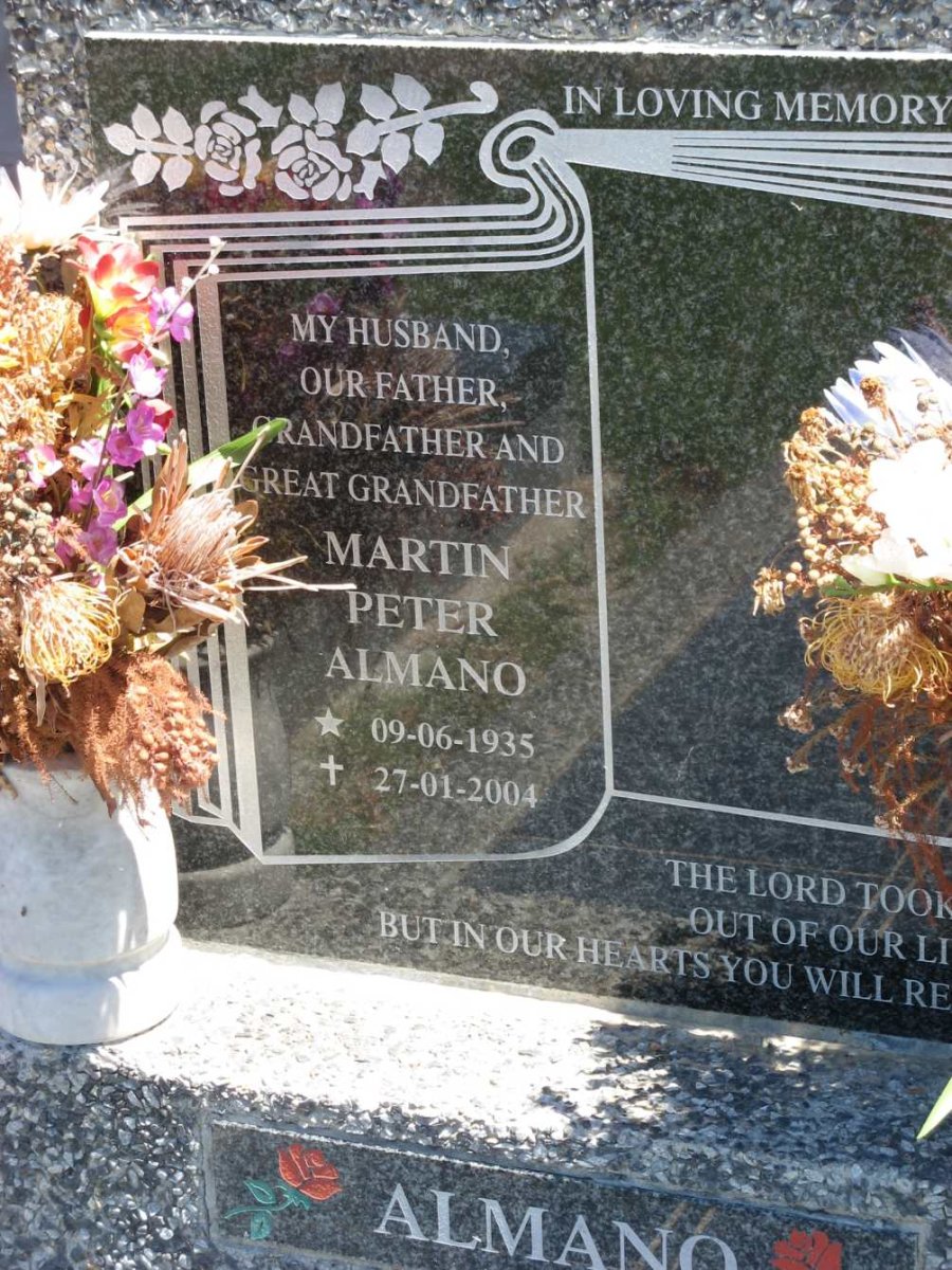 ALMANO Martin Peter 1935-2004