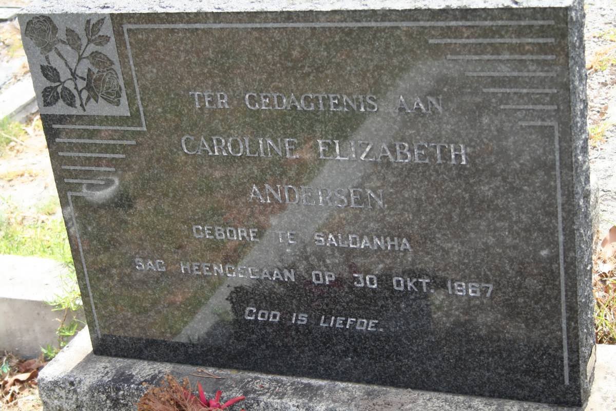 ANDERSEN Caroline Elizabeth -1967