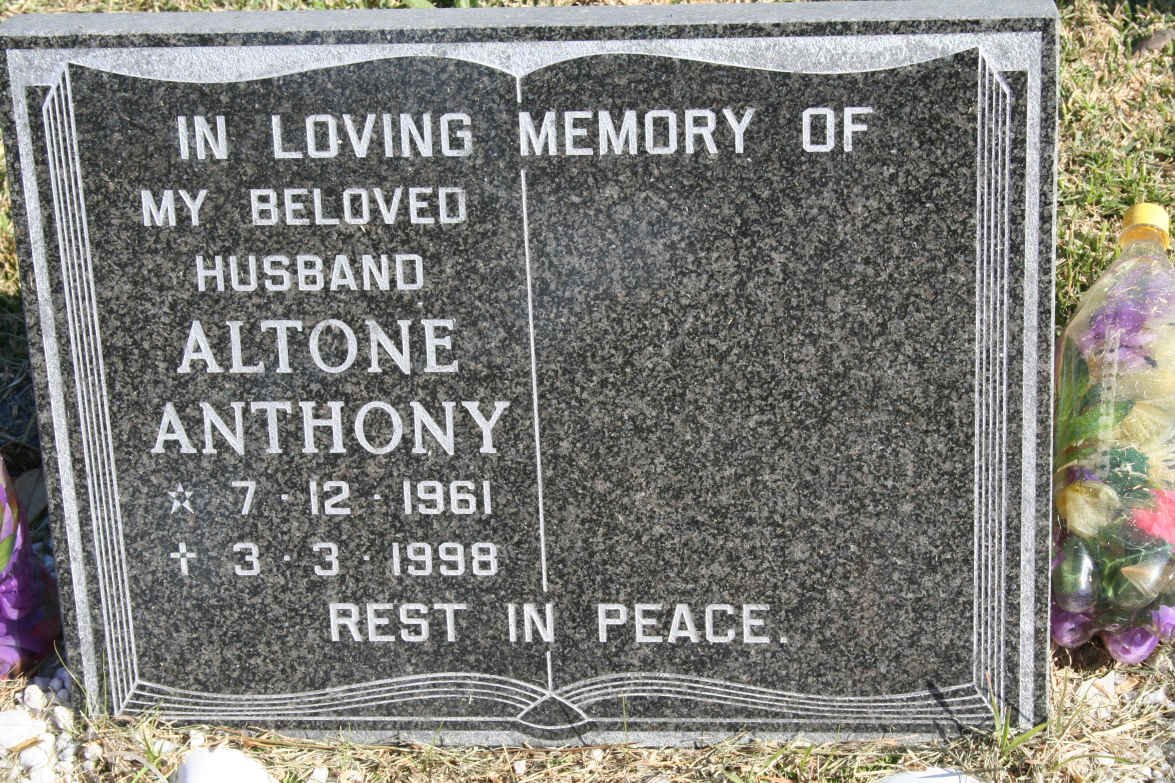 ANTHONY Altone 1961-1998