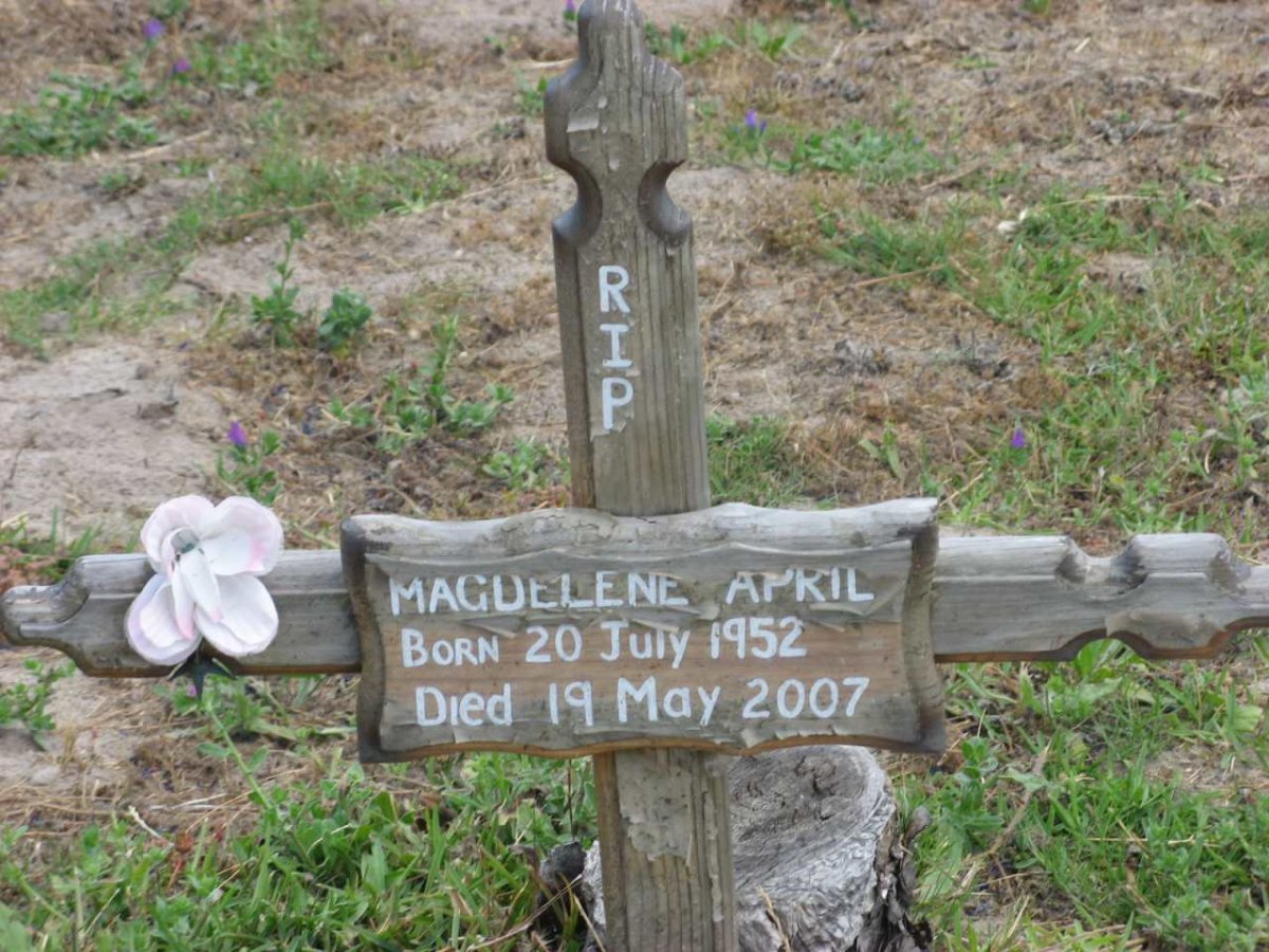 APRIL Magdelene 1952-2007