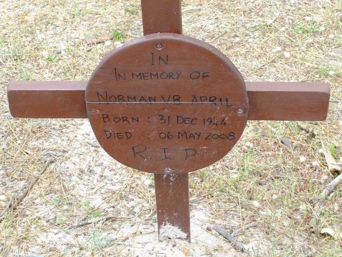 APRIL Norman V.B. 1944-2008