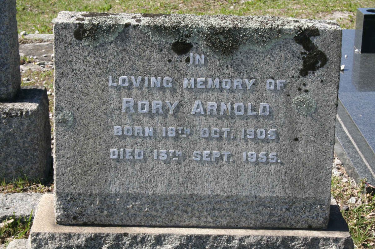 ARNOLD Rory 1905-1955