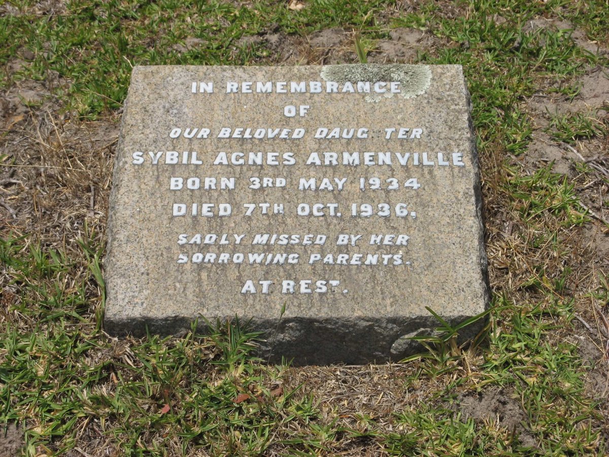 ARMENVILLE Sybil Agnes 1934-1936