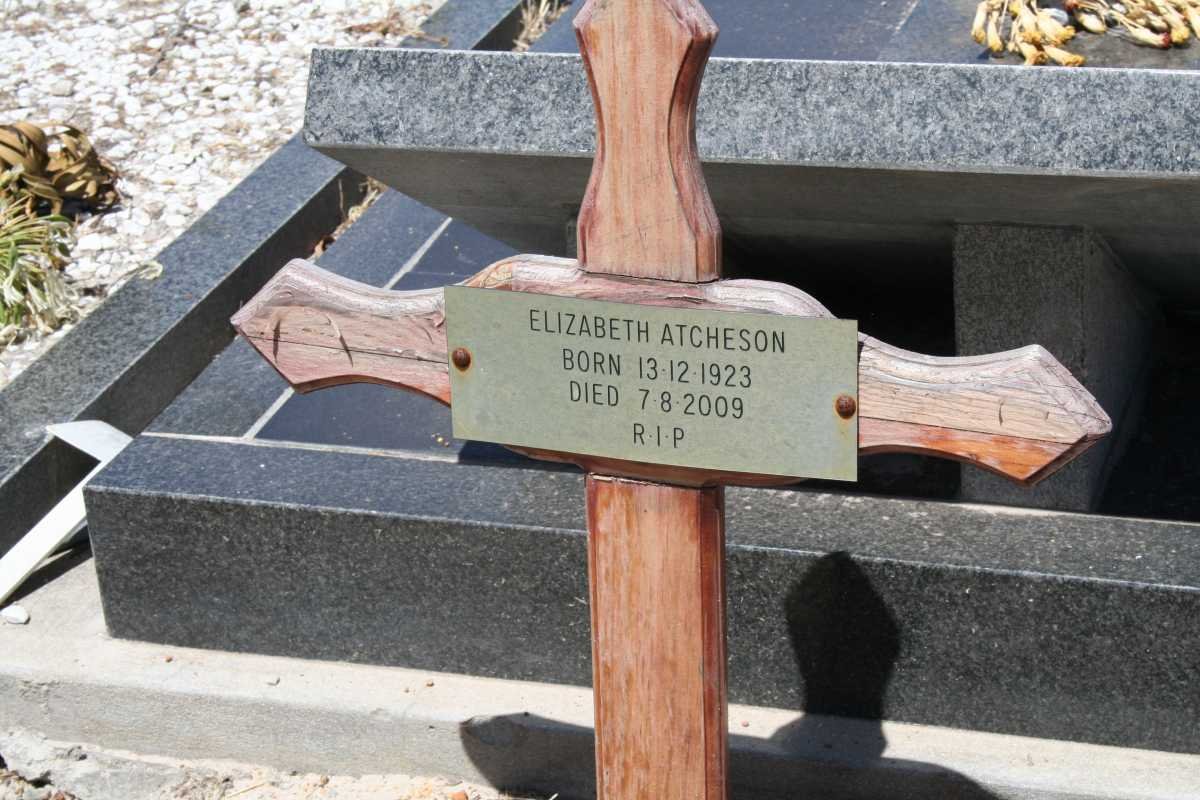 ATCHESON Elizabeth 1923-2009