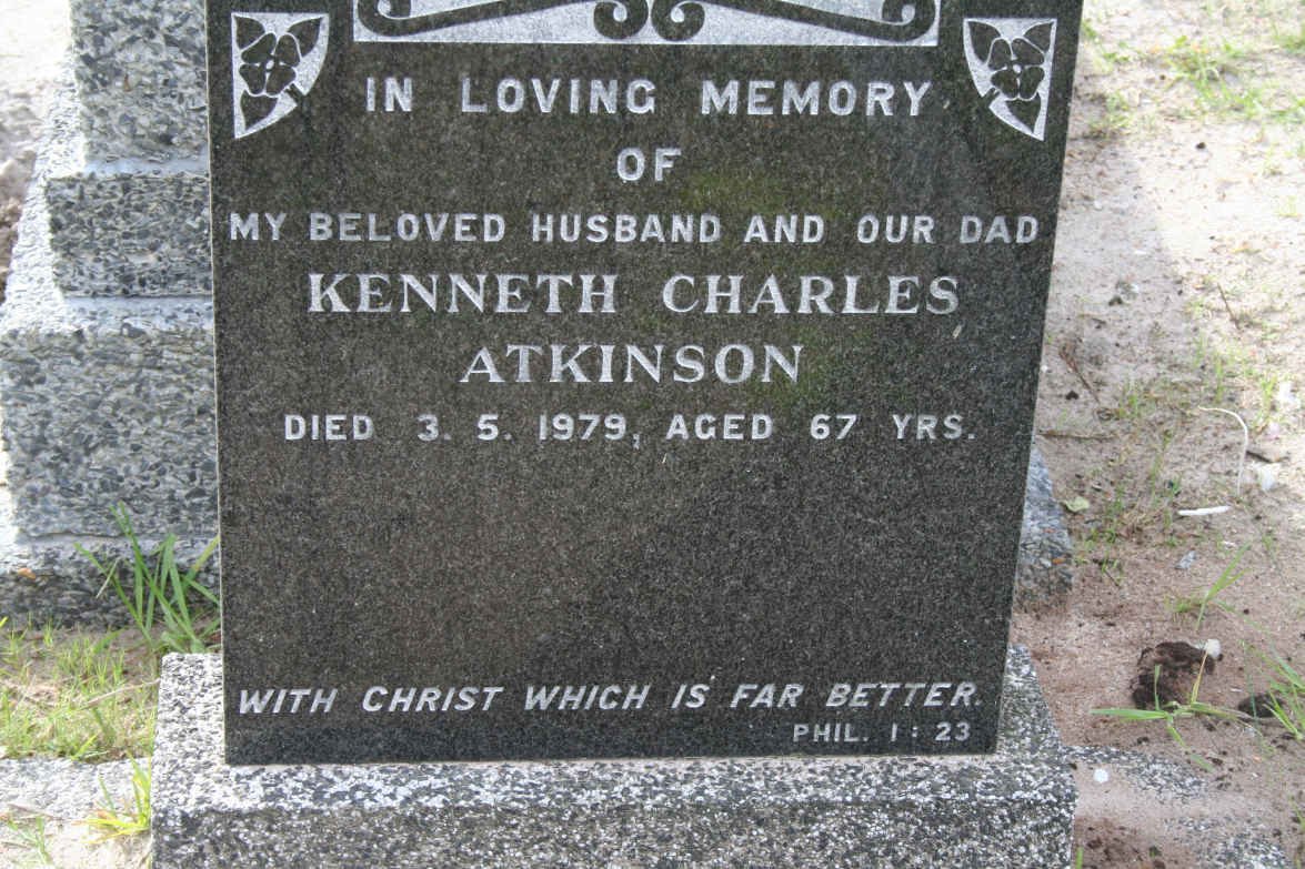ATKINSON Kenneth Charles  -1979