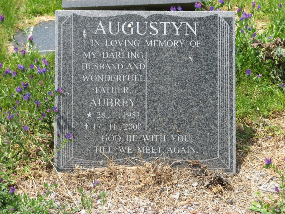 AUGUSTYN Aubrey 1953-2000