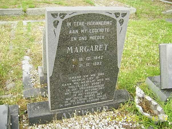 AYLWARD Margaret 1942-1992
