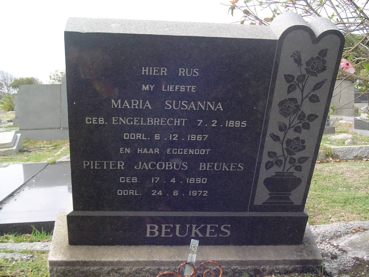 BEUKES Pieter Jacobus 1890-1972 &amp; Maria Susanna ENGELBRECHT 1895-1967