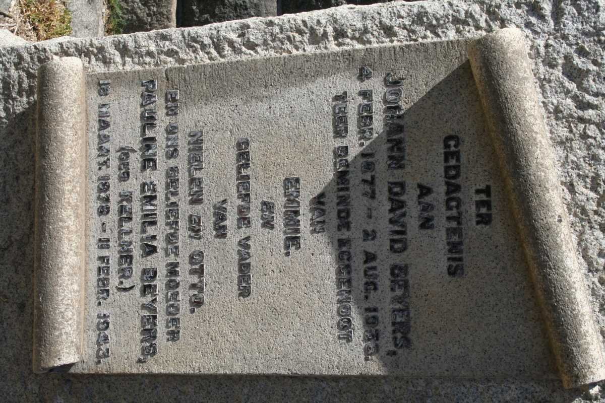 BEYERS Johann David 1877-193? &amp; Pauline Emilia KELLNER 1878-1943