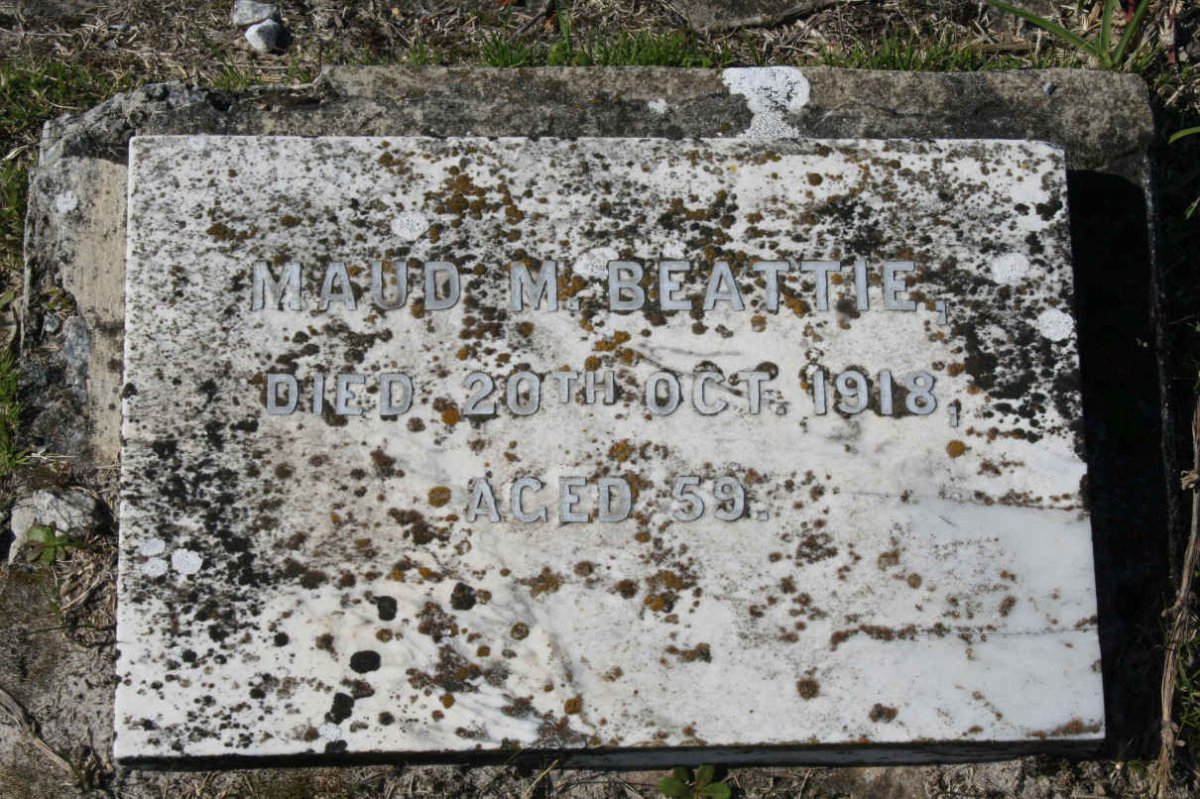 BEATTIE Maud M. ?-1918