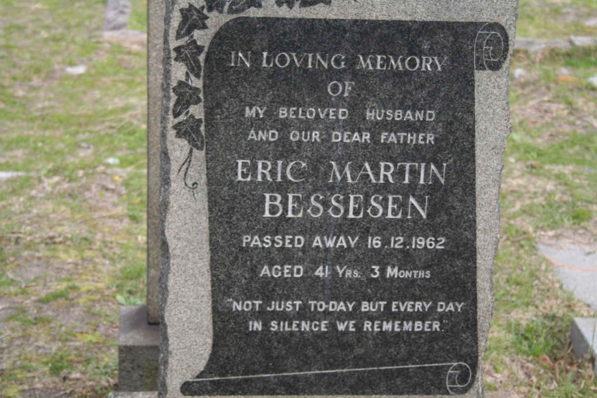 BESSESEN Eric Martin -1962