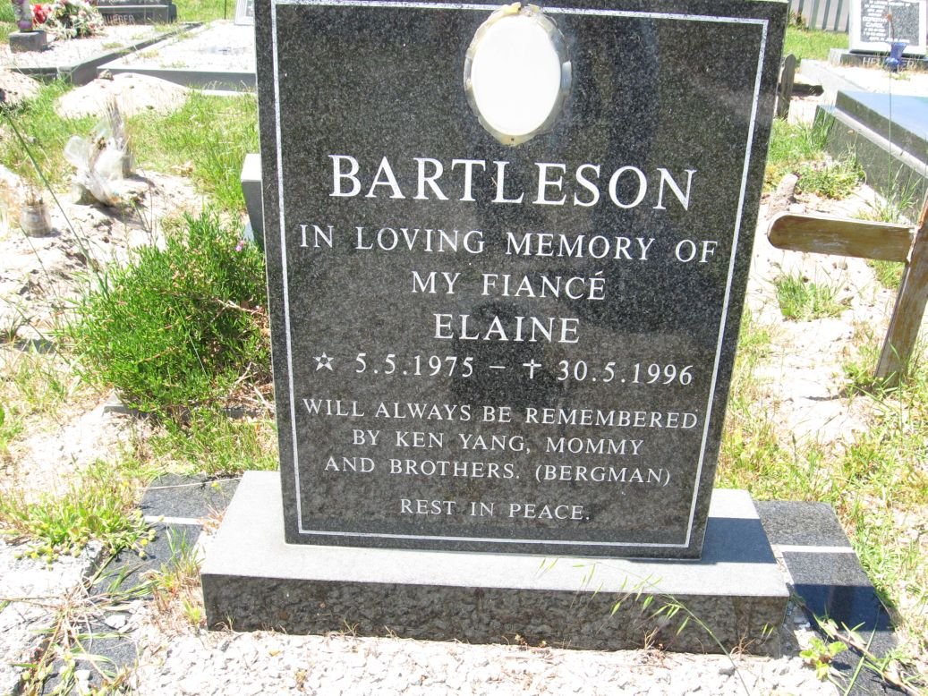 BARTLESON Elaine 1975-1996