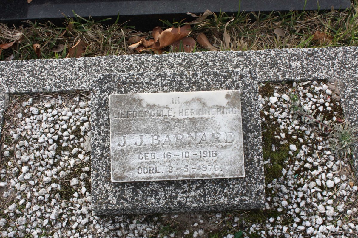 BARNARD J.J. 1916-1976