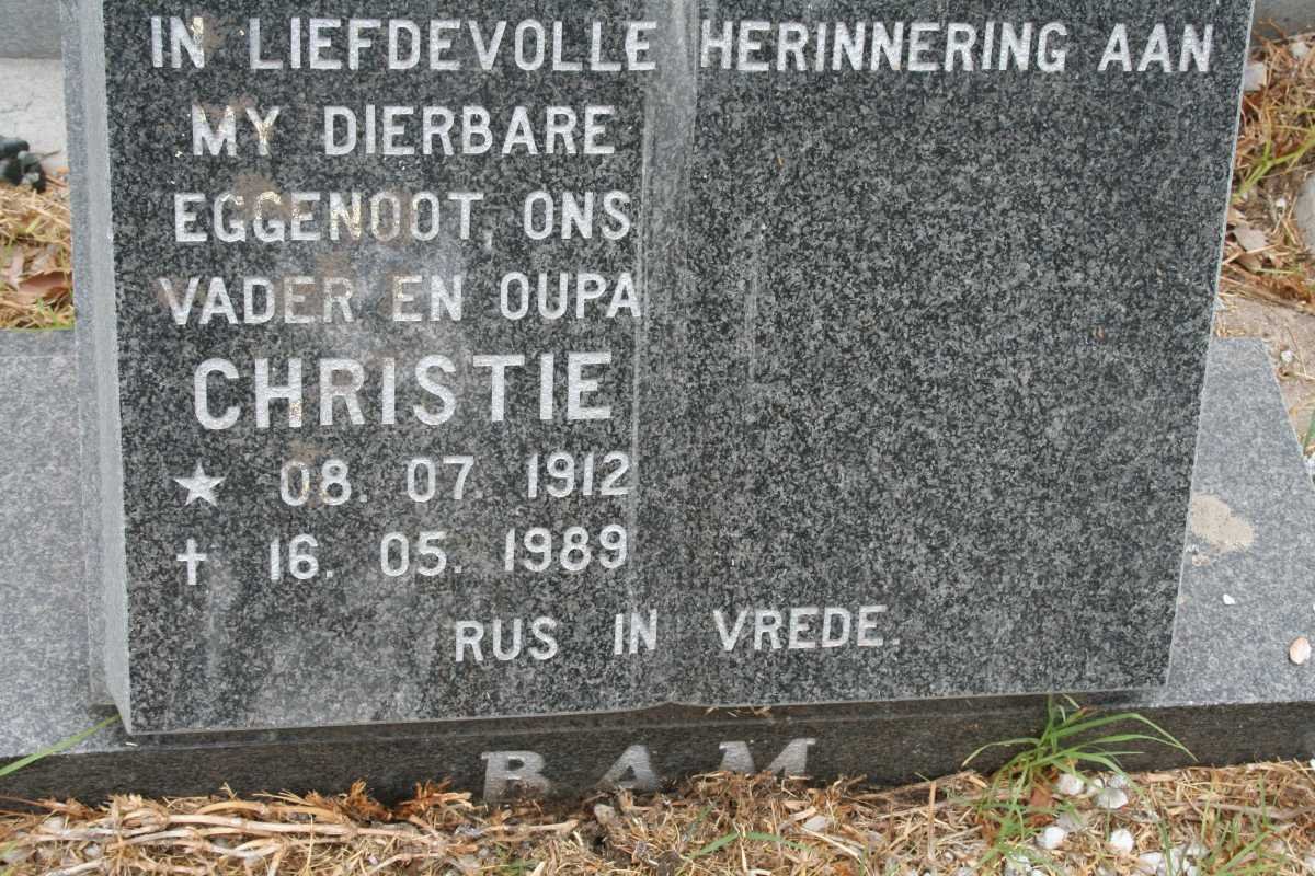 BAM Christie 1912-1989