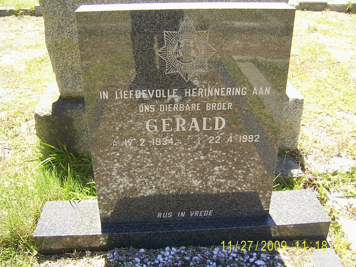 BARNARD Gerald 1934-1992