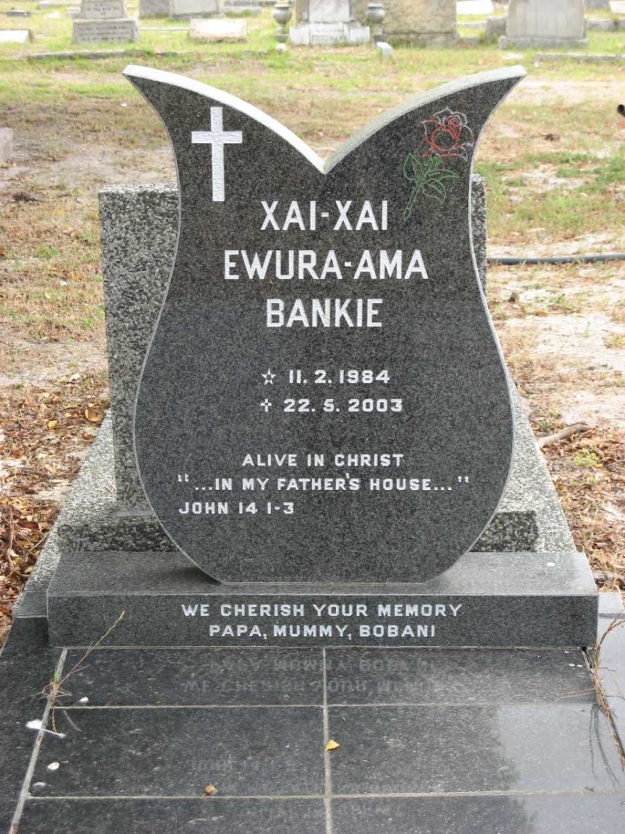 BANKIE Xai-Xai Ewura-Ama 1984-2003