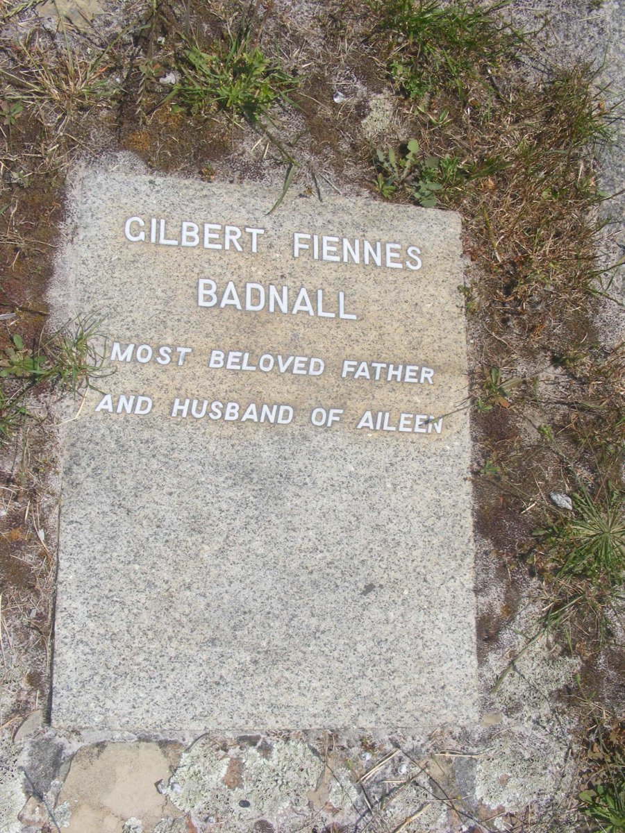 BADNALL Gilbert Fiennes