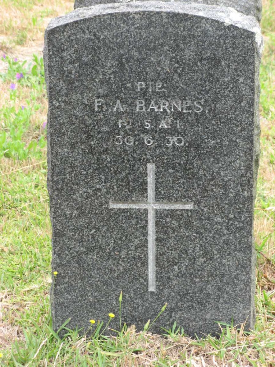 BARNES F.A. -1930