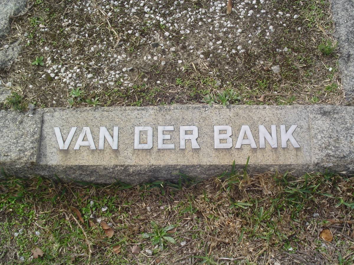 BANK Jacobus Johannes, van der 1920-1961