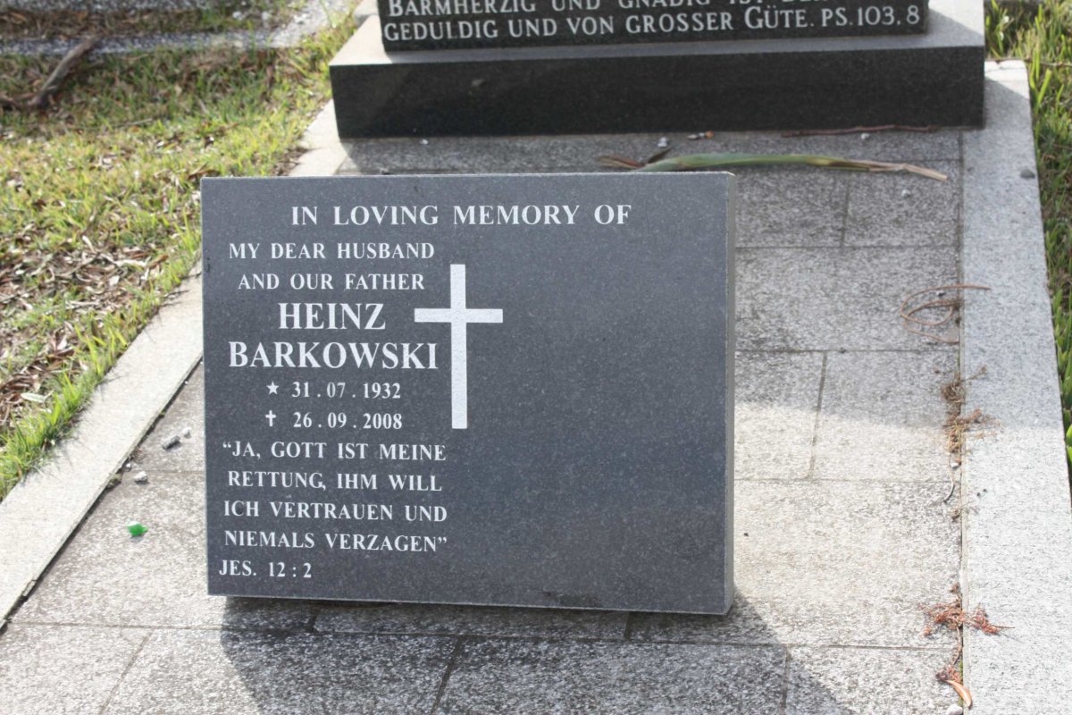 BARKOWSKI Heinz 1932-2008
