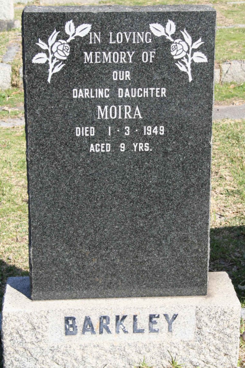 BARKLEY Moira -1949