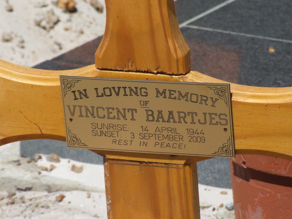 BAARTJES Vincent 1944-2009