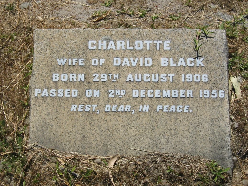 BLACK Charlotte -1956