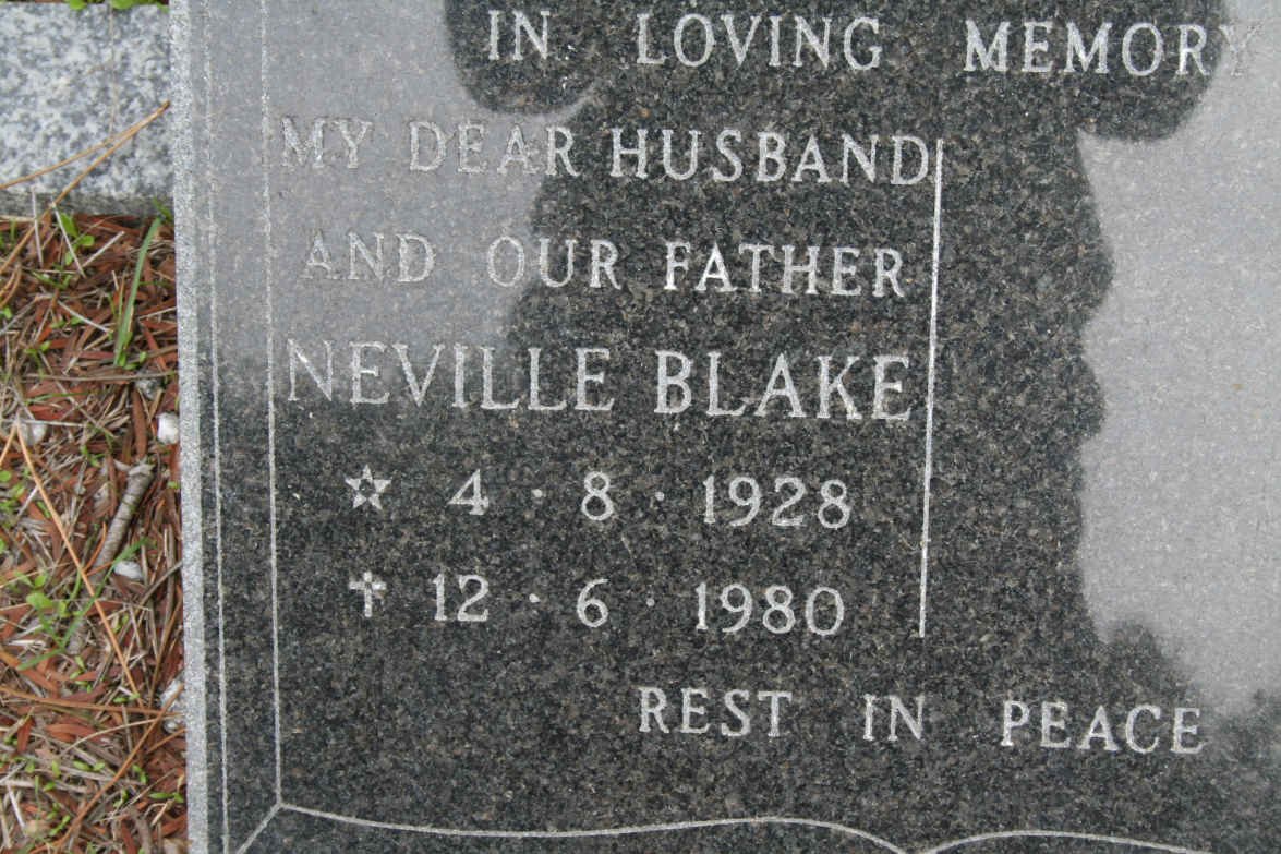 BLAKE Neville 1928-1980