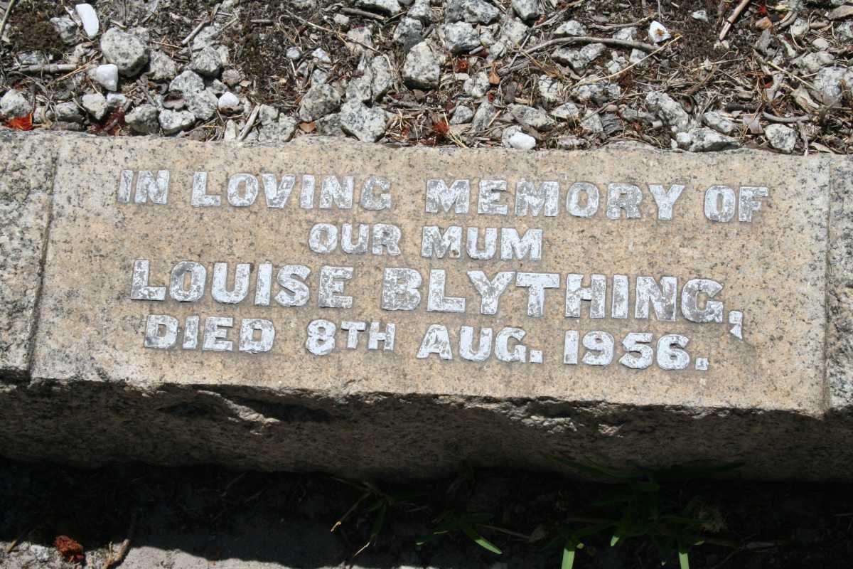 BLYTHING Louise -1956