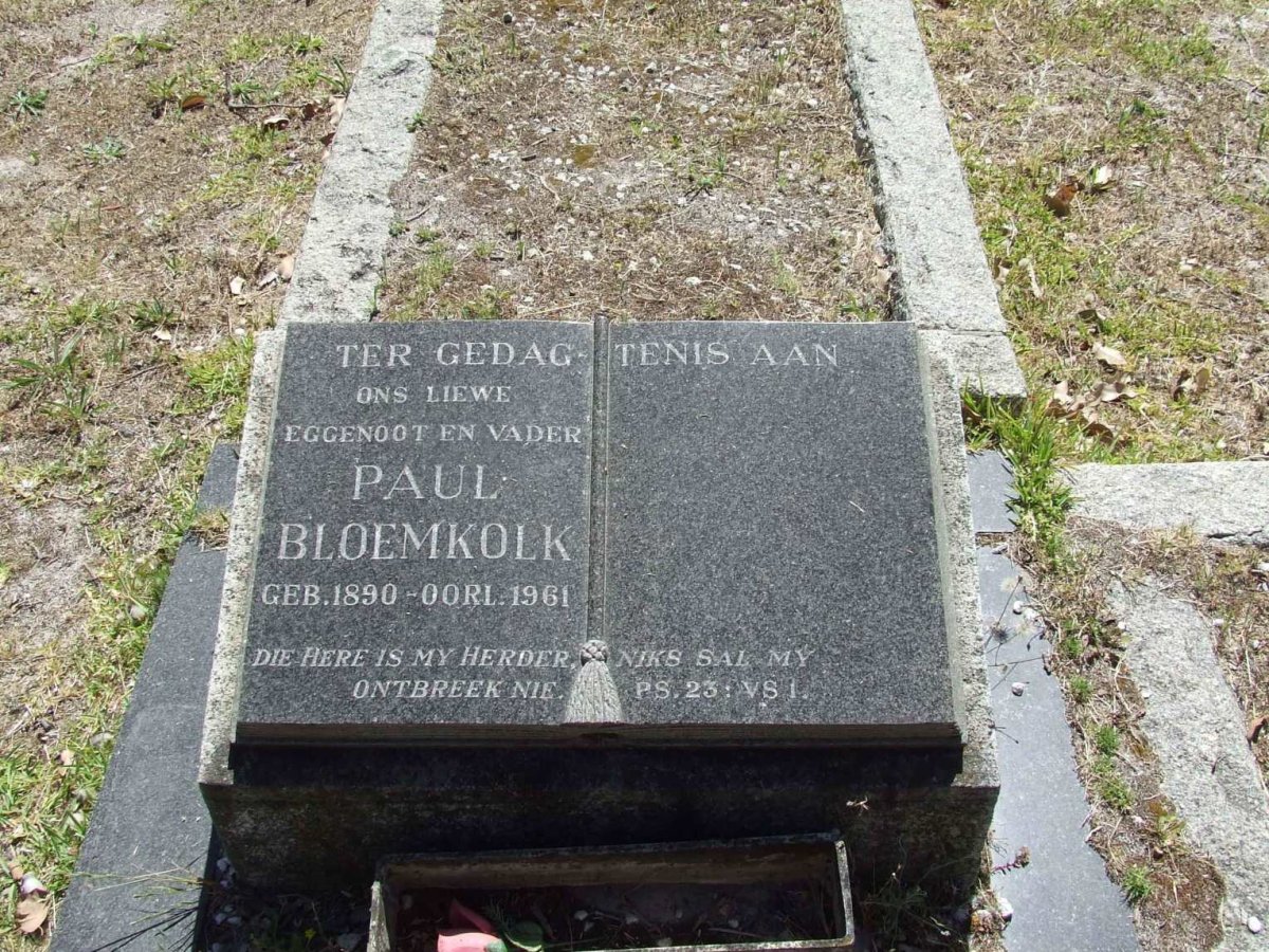 BLOEMKOLK Paul 1890-1961